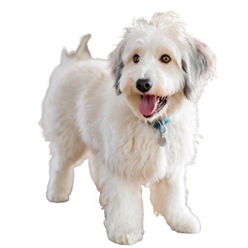 white aussiedoodle