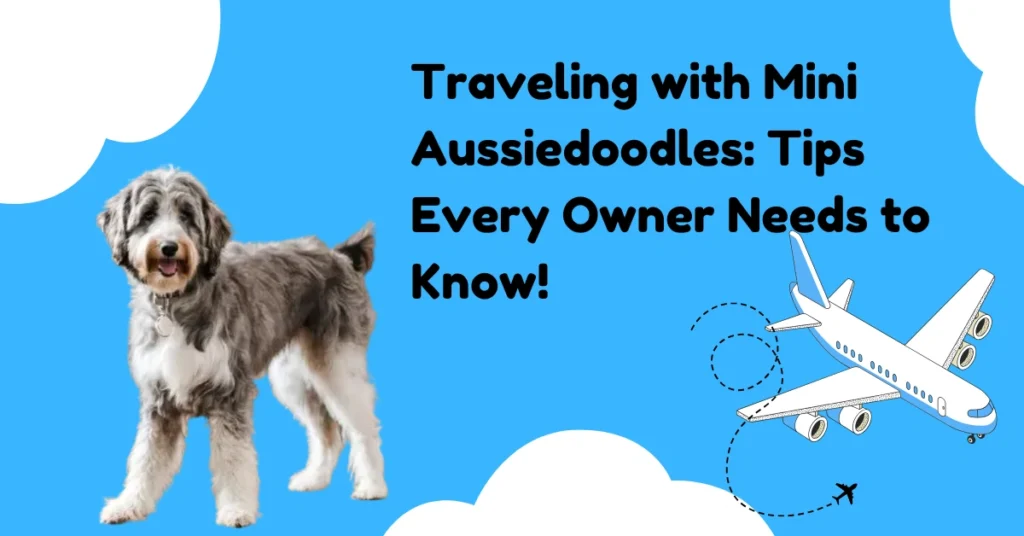 Traveling with Mini Aussiedoodles