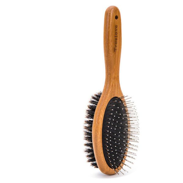 Double-Sided Dog Grooming Brush – Effective Shedding & Detangling