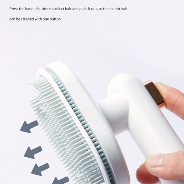 Self-Cleaning dog brush for shedding – Gentle Grooming & Easy Hair Removal - Image 8