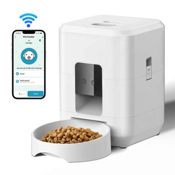 Smart Automatic Pet Feeder – Timed & Remote Feeding for Cats - Image 4