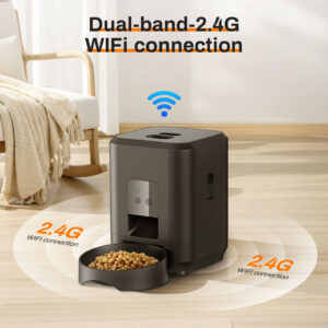 Smart Automatic Pet Feeder – Timed & Remote Feeding for Cats