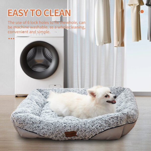 Large Orthopedic Dog Bed – Calming Sofa Bed with Removable Cushion - Image 5
