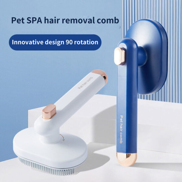 Self-Cleaning dog brush for shedding – Gentle Grooming & Easy Hair Removal
