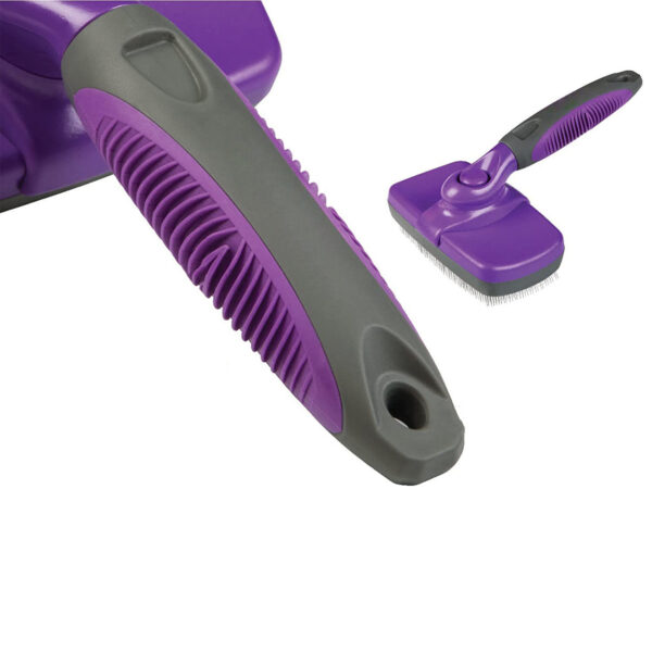 Self-Cleaning slicker brush for dogs and cats - Image 3