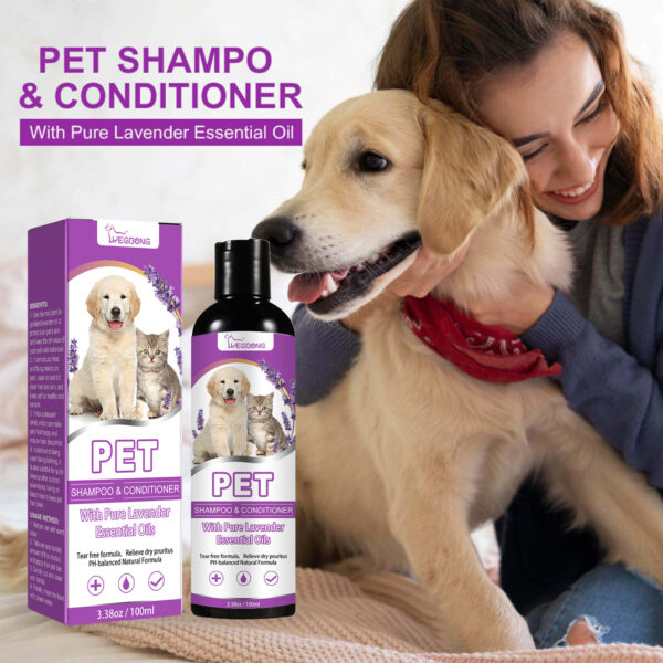 Dog Shampoo for Sensitive Skin – Gentle Bath & Itch Relief Formula