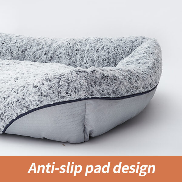Large Orthopedic Dog Bed – Calming Sofa Bed with Removable Cushion - Image 6