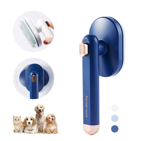 Self-Cleaning dog brush for shedding – Gentle Grooming & Easy Hair Removal - Image 5