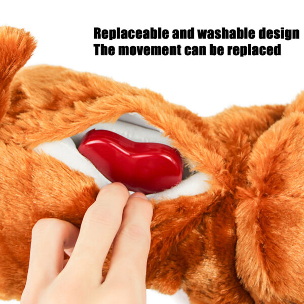 Snuggle Puppy Dog Toy – Heartbeat Plush for Anxiety Relief and Comfort - Image 3