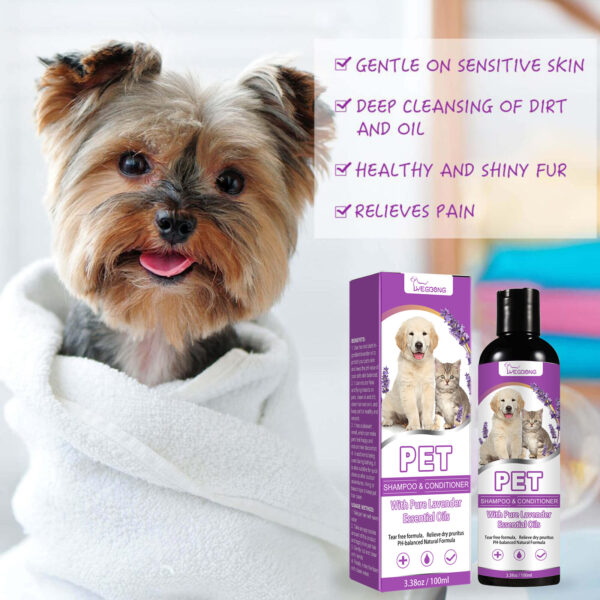 Dog Shampoo for Sensitive Skin – Gentle Bath & Itch Relief Formula - Image 5