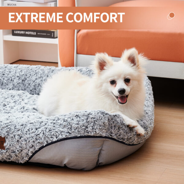 Large Orthopedic Dog Bed – Calming Sofa Bed with Removable Cushion - Image 3
