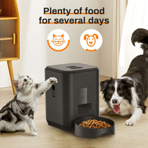 Smart Automatic Pet Feeder – Timed & Remote Feeding for Cats - Image 2