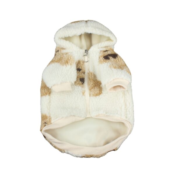 Best Winter Dog Coat – Lamb Cashmere Bear Design for Small Dogs - Image 3