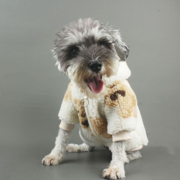 Best Winter Dog Coat – Lamb Cashmere Bear Design for Small Dogs