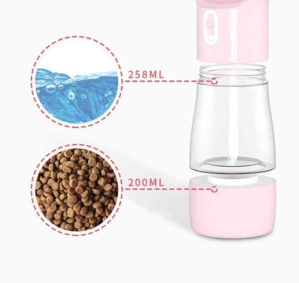 Best Portable Dog Water Bottle – 2-in-1 Food & Water Dispenser for Pets - Image 8