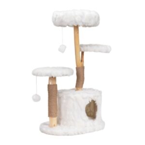 DIY Modern Cat Tree – Natural Branch Cat Tower