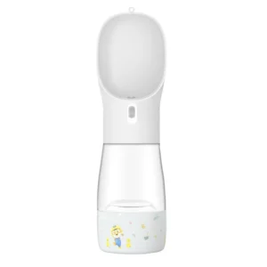 Best Portable Dog Water Bottle – 2-in-1 Food & Water Dispenser for Pets