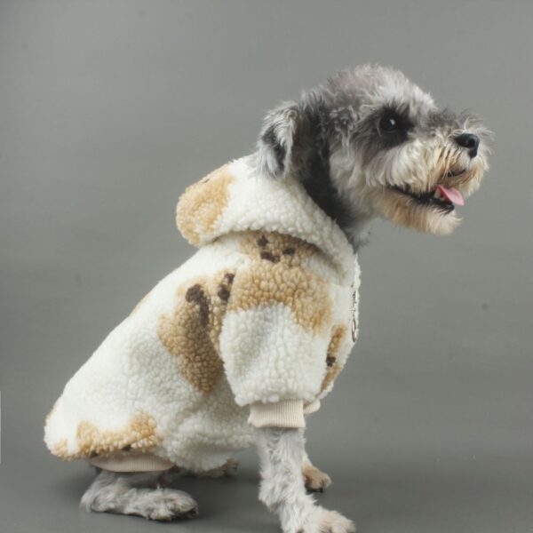 Best Winter Dog Coat – Lamb Cashmere Bear Design for Small Dogs - Image 2