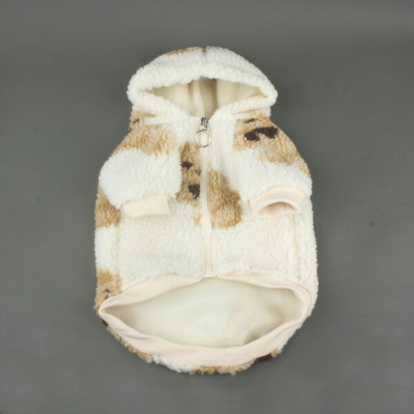 Best Winter Dog Coat – Lamb Cashmere Bear Design for Small Dogs - Image 6
