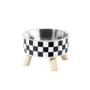 Elevated Stainless Steel Cat Bowl – Anti-Slip, Neck Protection Feeding Tray for Cats
