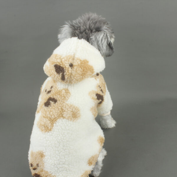 Best Winter Dog Coat – Lamb Cashmere Bear Design for Small Dogs - Image 4