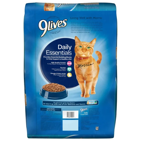 Daily Essentials Dry Cat Food – Chicken, Beef & Salmon Flavors - Image 4