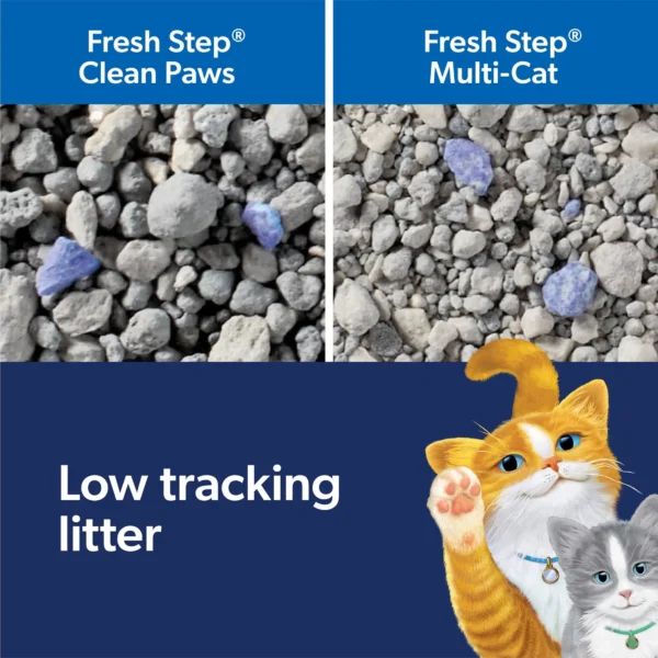 Best Cat Sand – Fresh Step Clean Paws 22.5 lbs - Image 5