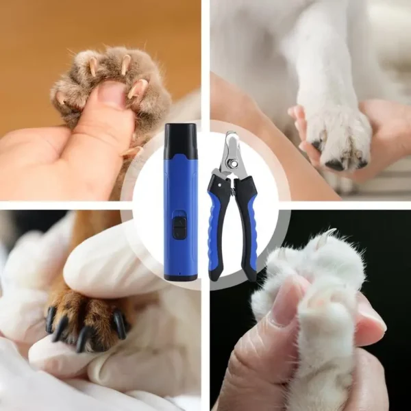 Professional Dog Nail Grinder with LED Light - Image 4