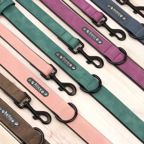 Personalized Dog Collar Leash Set – Built for Comfort & Safety! - Image 4