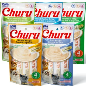 Best Cat Treats – Inaba Churu Purée, 20 Tubes Tuna & Chicken