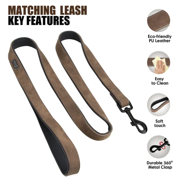 Personalized Dog Collar Leash Set – Built for Comfort & Safety! - Image 3