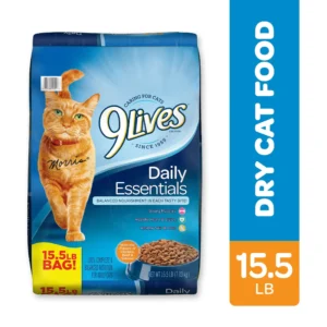 Daily Essentials Dry Cat Food – Chicken, Beef & Salmon Flavors
