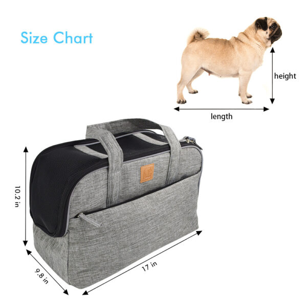 Airline-Approved Pet Carrier – Lightweight & Spacious Travel Bag - Image 3