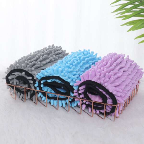Towel for Dogs – Super Absorbent Microfiber Pet Bath Towel with Hand Pockets - Image 7