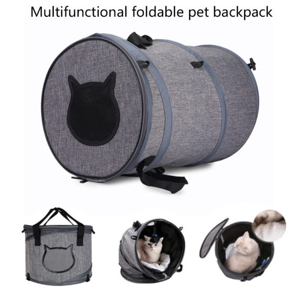 Foldable Pet Carrier Bag for Cats & Dogs - Image 4
