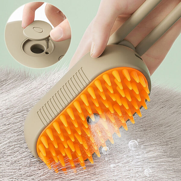 3-in-1 Pet Steam Brush for Cats & Dogs - Image 6