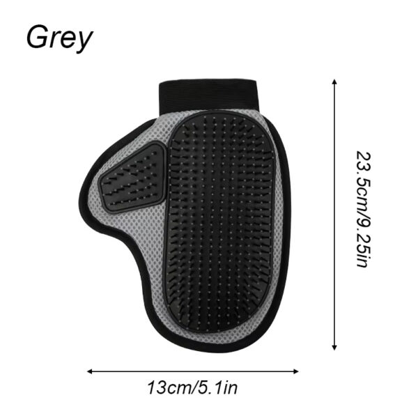 Best Grooming Gloves for Cats – Massage & Hair Removal Brush Mitt - Image 3