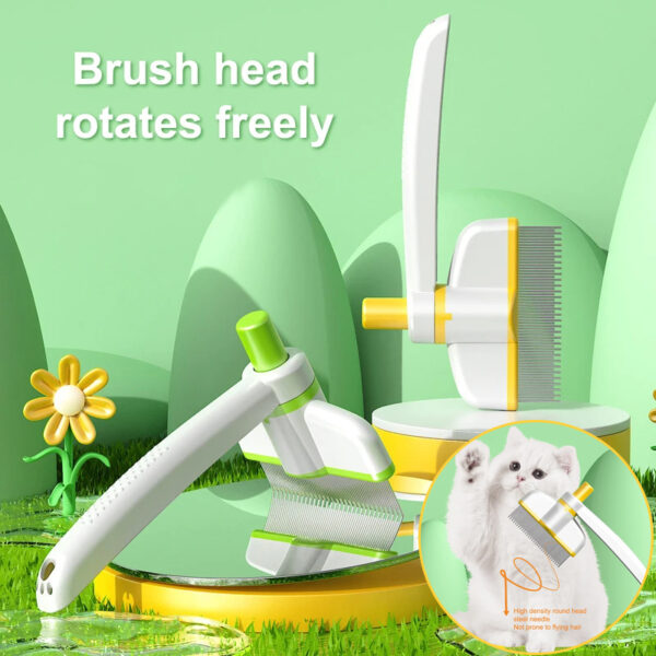 Magic Pet Comb: Self-Cleaning & Flea Removal - Image 5