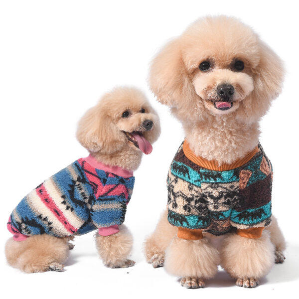 Dog Sweater – Fluffy Polar Fleece Winter Jacket for Pets - Image 4