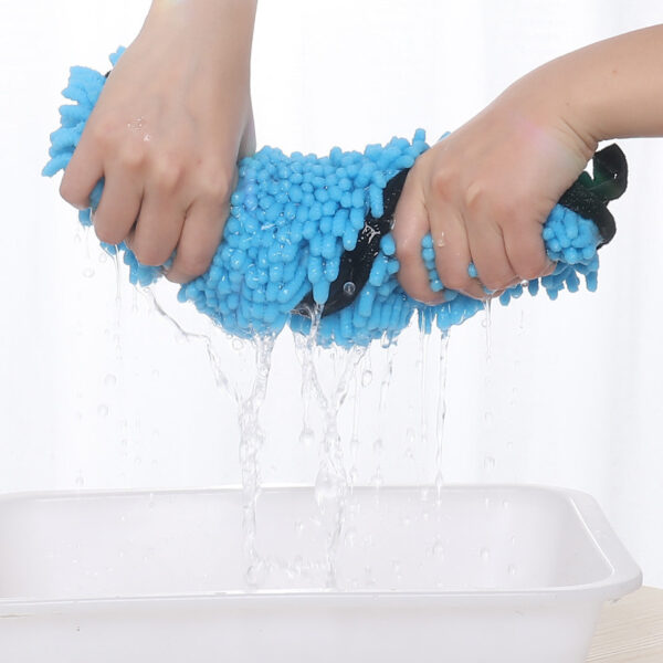 Towel for Dogs – Super Absorbent Microfiber Pet Bath Towel with Hand Pockets - Image 2
