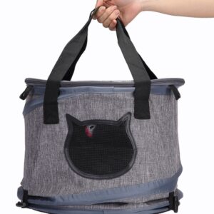 Foldable Pet Carrier Bag for Cats & Dogs