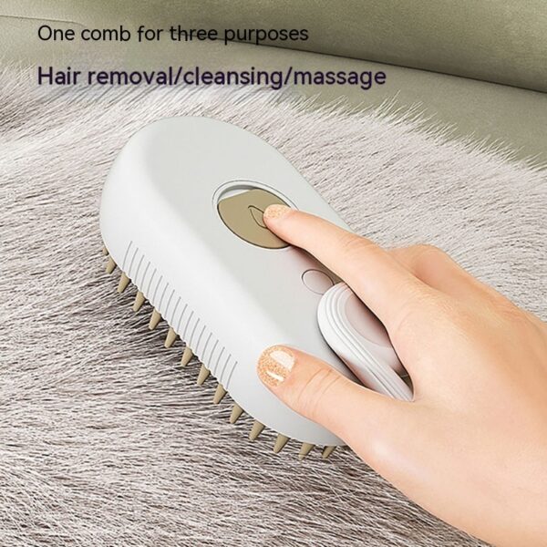 3-in-1 Pet Steam Brush for Cats & Dogs - Image 8