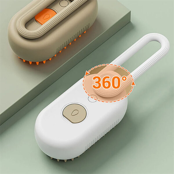 3-in-1 Pet Steam Brush for Cats & Dogs - Image 10