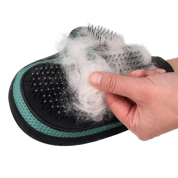 Best Grooming Gloves for Cats – Massage & Hair Removal Brush Mitt - Image 5