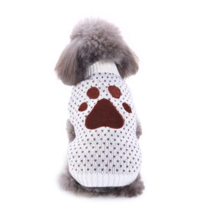 Christmas Snowflake Dog Sweater – Warm & Stylish Holiday Look