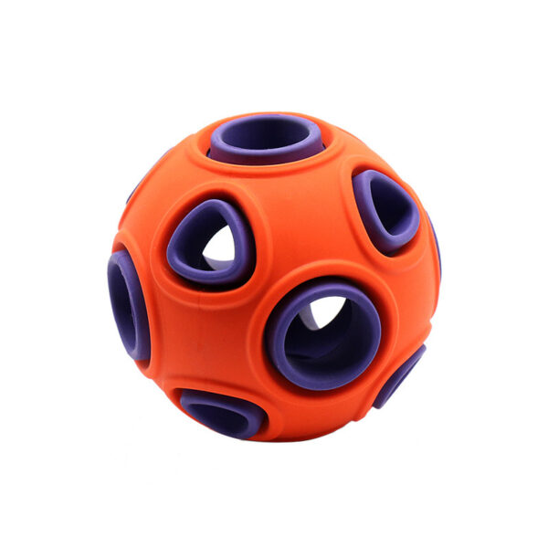 Luminous Dog Ball Toy – Sounding Rubber Chew Toy for Dogs - Image 3