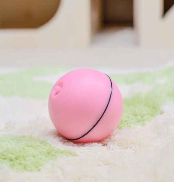 Rolling Ball Cat Toy – LED Laser Electronic Interactive Toy - Image 6