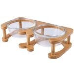 Glass Cat Bowl – Elegant & Durable Food Dish for Cats