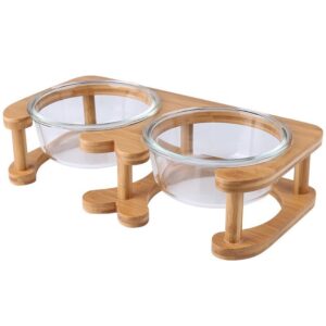 Glass Cat Bowl – Elegant & Durable Food Dish for Cats