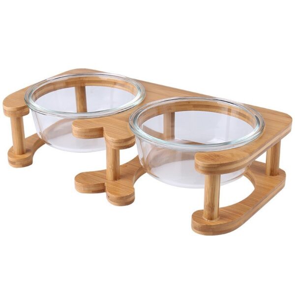 Glass Cat Bowl – Elegant & Durable Food Dish for Cats